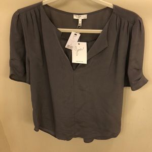 Joie - Amone Pleated Silk Blouse